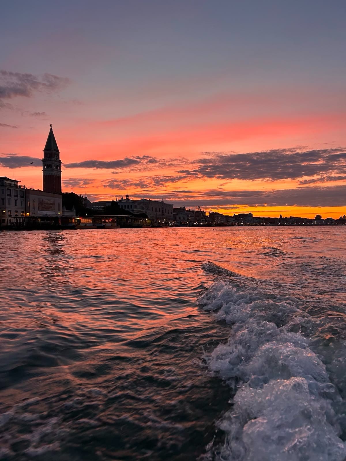 Sunset Tour in Venice: The Magic of Sunset over St. Mark's Basin